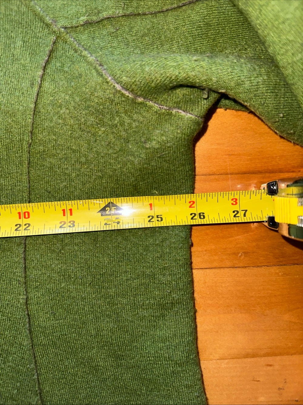 Eileen Fisher Woman Green Merino Wool Jacket 96% Wool Button Front Pockets 2X - Picture 10 of 11
